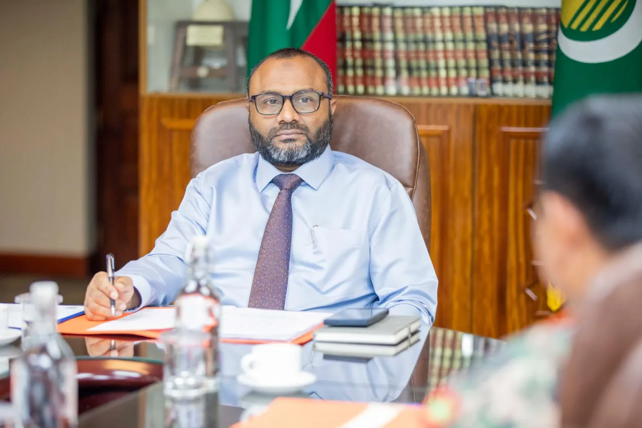 ވަޒީރު ޑރ.މުޙައްމަދު ޝަހީމް އަލީ ސައީދު-- ފޮޓޯ: މިނިސްޓްރީ