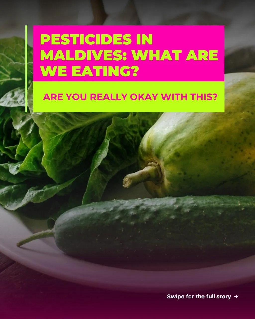 Pesticides in Maldives: what are we eating