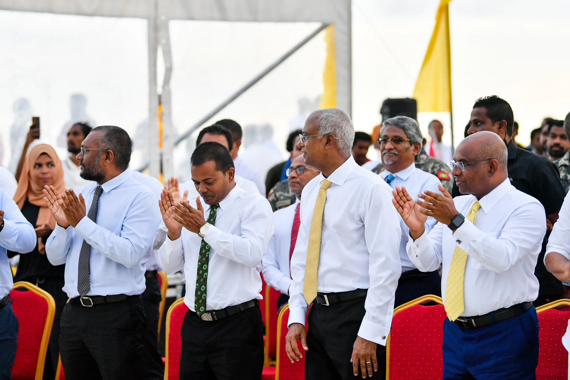 ފެނިގެން ދިޔައީ އައްޑޫ ރައްޔިތުންގެ ހިތުގައި ރައީސް ޞާލިހަށް އޮތް ލޯބި: ޝާހިދު