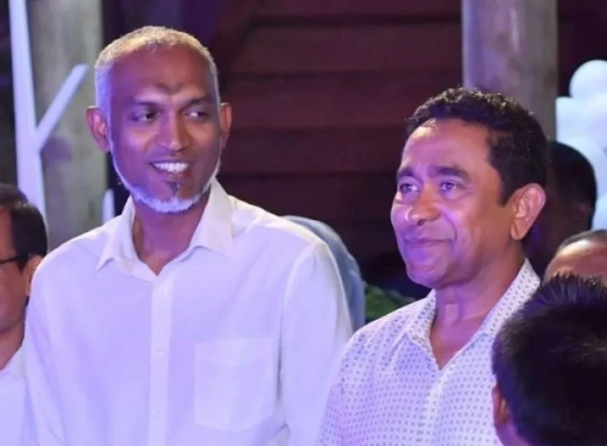 ރަޢީސް މުޢިއްޒު އާއި ރައީސް ޔާމީން