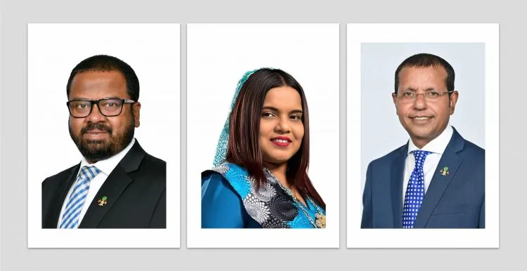 ތިން ބޭފުޅަކު ސަފީރުންގެ ގޮތުގައި ކަނޑައެޅުމަށް ރުހުން ހޯދަން މަޖިލީހަށް