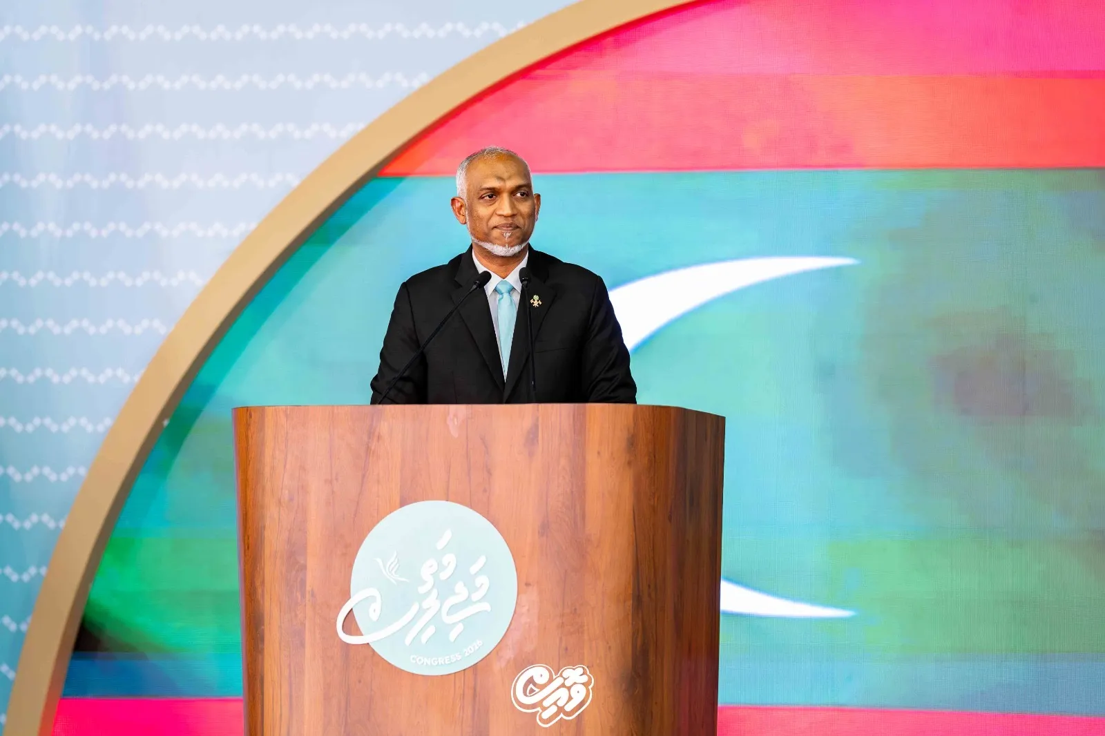 މިރޭގެ ޖަލްސާގައި ރައީސް ވާހަކަފުޅު ދައްކަވަނީ -- ފޮޓޯ: ވޮއިސް