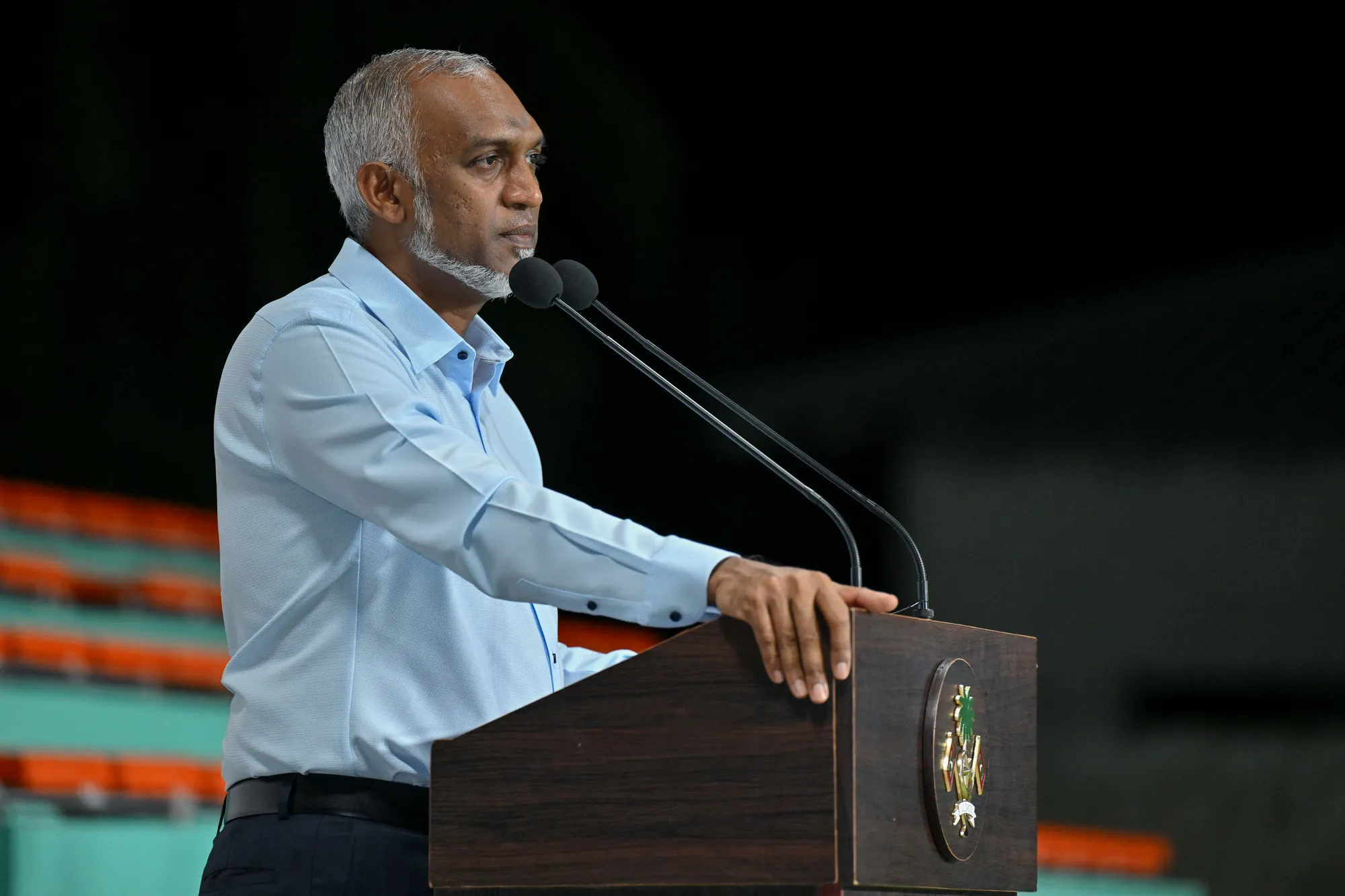 ރައީސުލްޖުމްހޫރިއްޔާ ޑޮކްޓަރ މުޙައްމަދު މުޢިއްޒު: ފޮޓޯ/ ރައީސް އޮފީސް