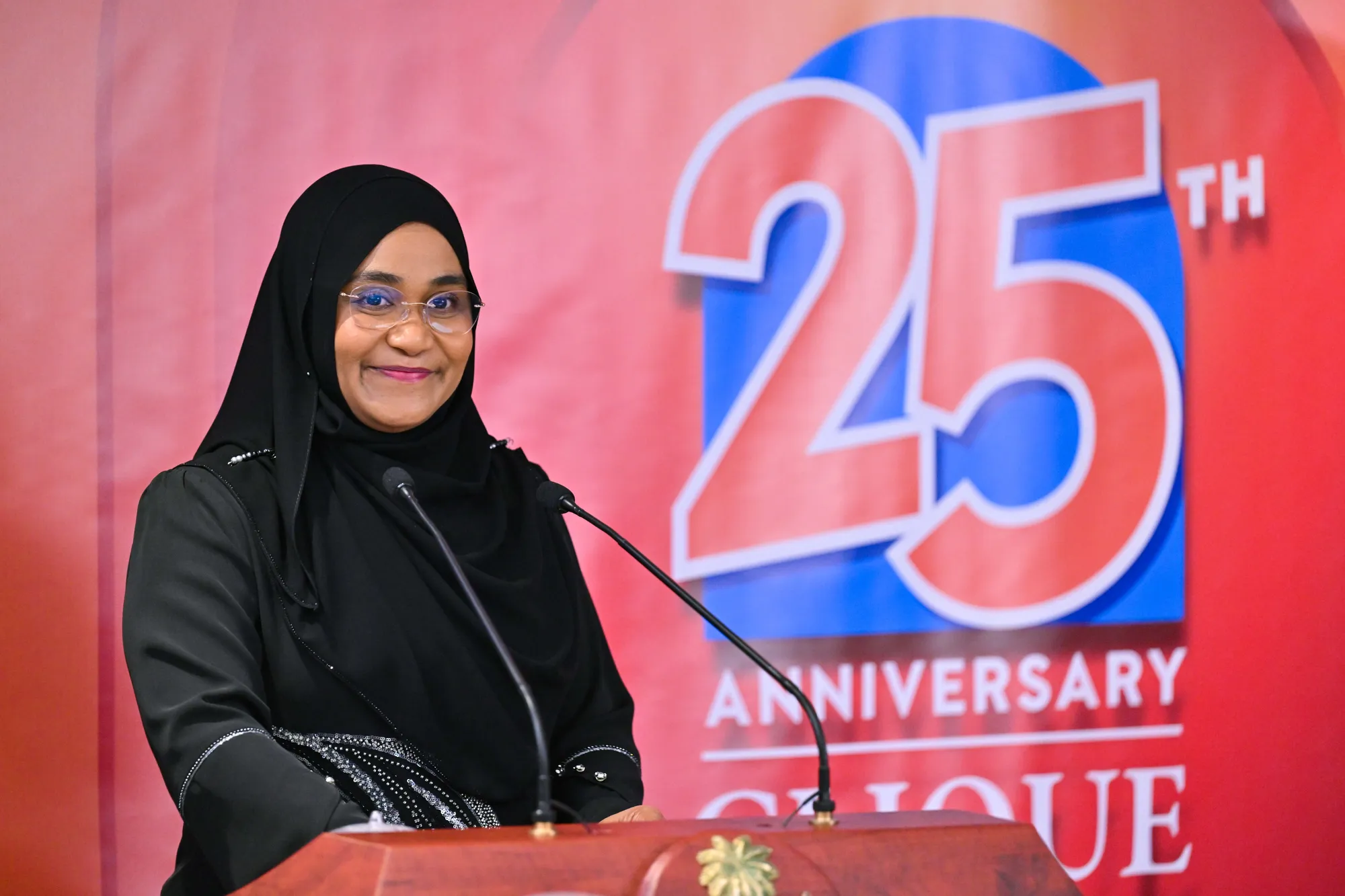 ރައީސުލްޖުމްހޫރިއްޔާގެ އަނބިކަނބަލުން ސާޖިދާ މުހައްމަދު - ފޮޓޯ: ރައީސް އޮފީސް