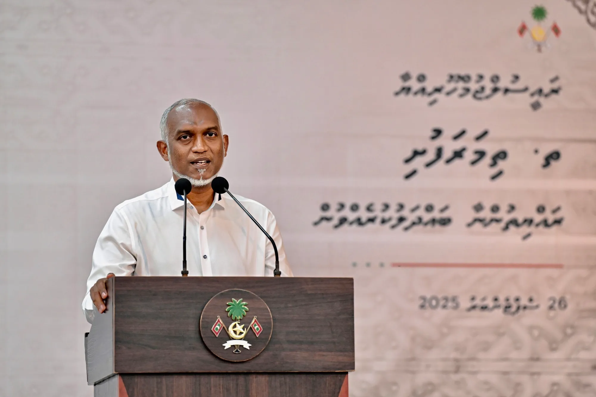 ރައީސް ތިމަރަފުށީގައި ވާހަކަ ދައްކަވަނީ