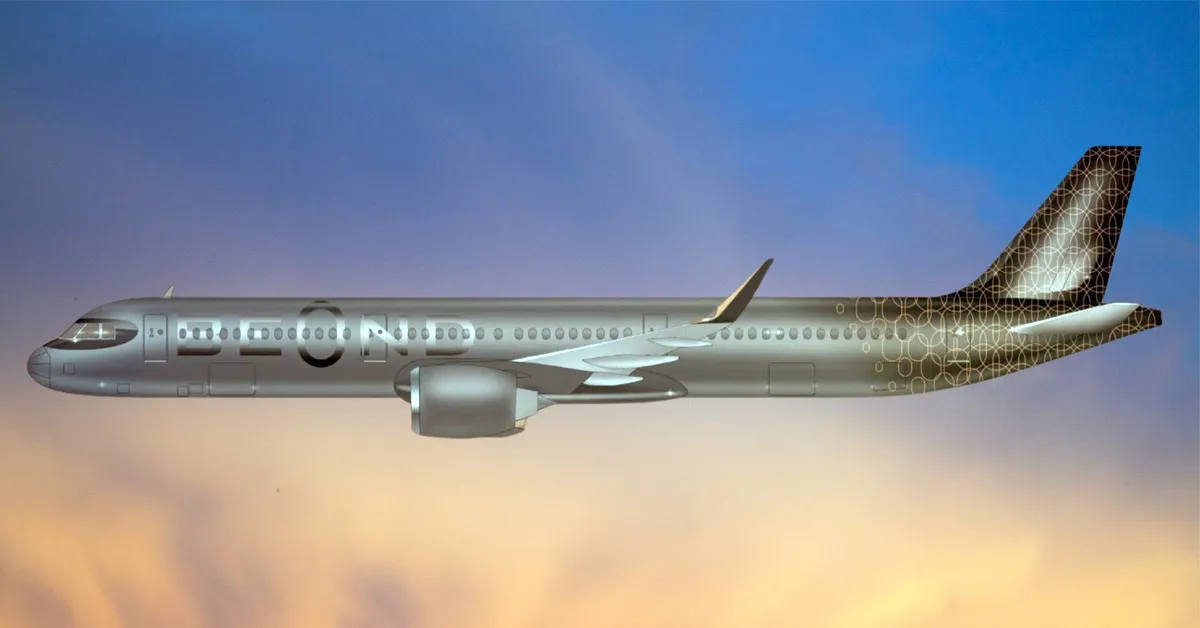 BeOnd Airlines aircraft design (Source: Malta Aviation)
