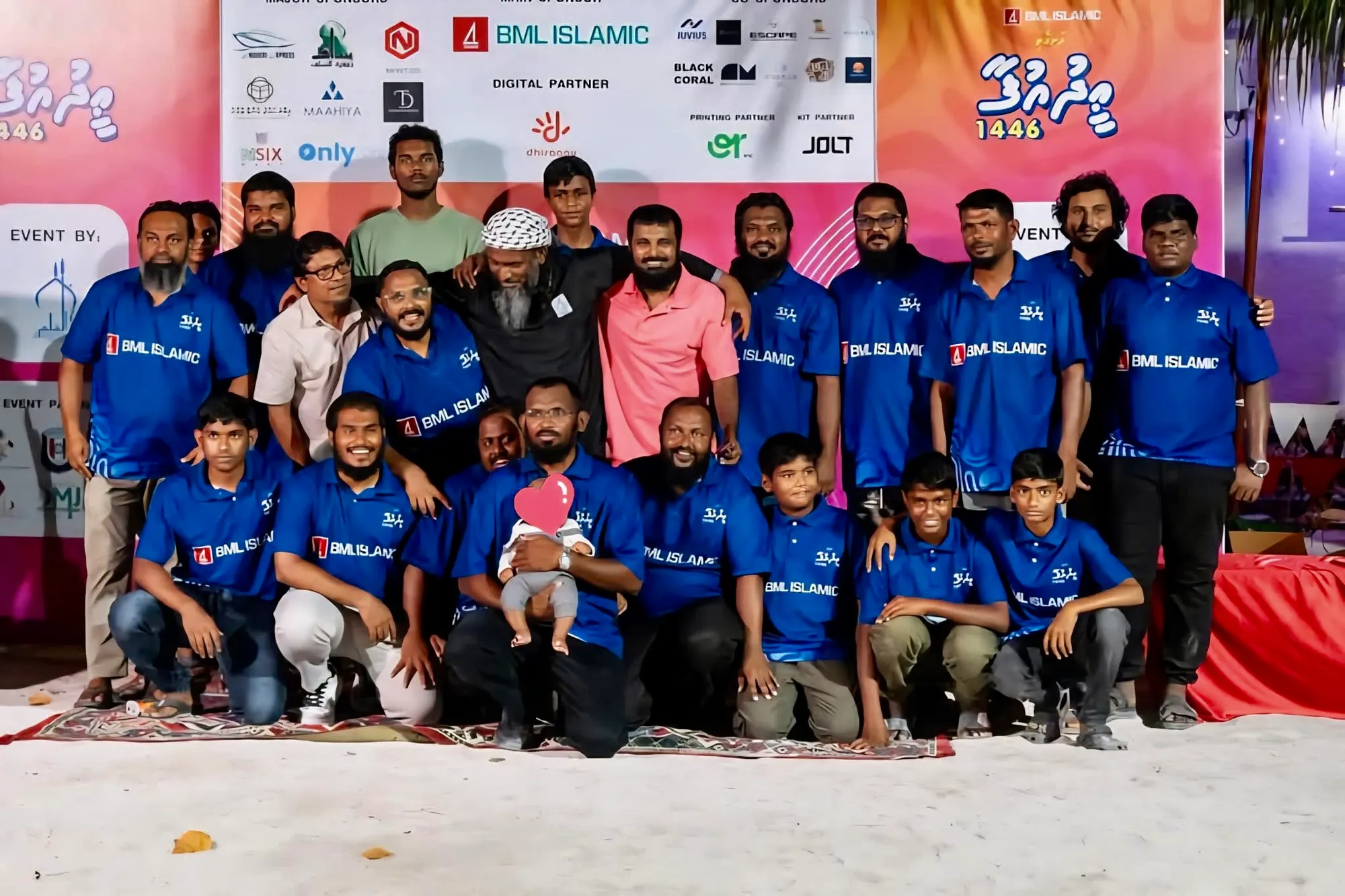 ޖަމިއްޔަތުލް ޤަލަމްގެ އިސްވެރީންނާއި ބައެއް މެންބަރުން: މުޅި ރާއްޖެއަށް އީދު ހަރަކާތުގެ ނަމޫނާ ދެއްކީ މި ޓީމުން