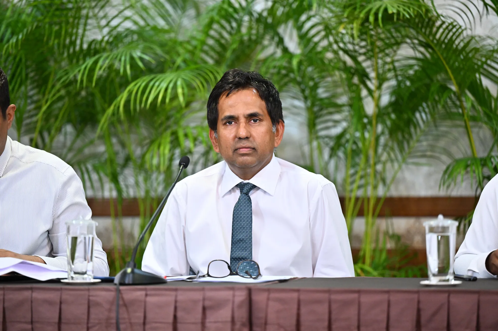އިކޮނޮމިކް މިނިސްޓަރު މުހައްމަދު ސައީދު... ފޮޓޯ: ރައީސް އޮފީސް