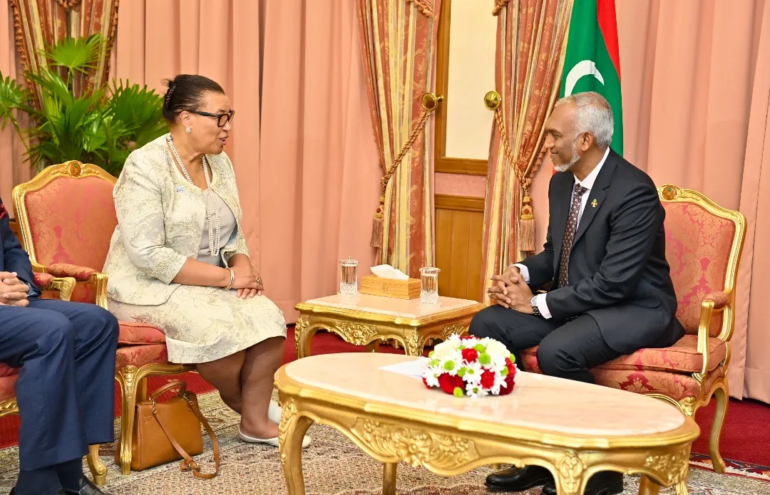 ޑިޖިޓަލައިޒޭޝަނާ އަންހެނުން ބާރުވެރިކުރުވުމަކީ މި ސަރުކާރުން އިސްކަންދޭ މަސައްކަތްތައް: ރައީސް ޑރ މުއިއްޒު