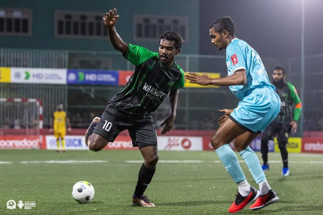 ގޯލްޑަން ފުޓްސަލް ޗެލެންޖު 2024: ސާޖިދުގެ ހެޓްރިކާއެކު ދިއްދޫ އަތުން ވަށަފަރަށް ފަސޭހަ މޮޅެއް