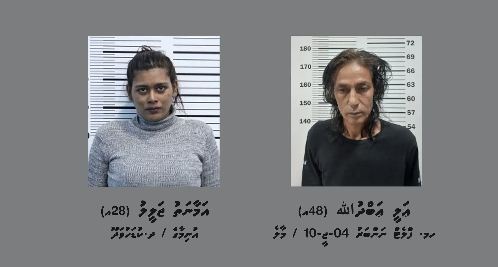 ޑްރަގް ގެންގުޅެ ވިޔަފާރި ކުރުމުގެ ތުހުމަތު އޮތް ދެ މީހުން