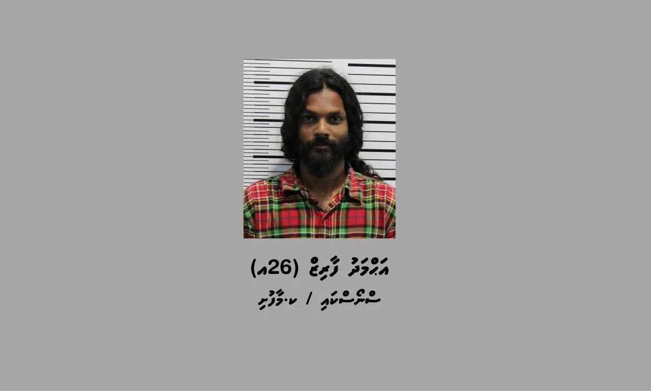 ތުހުމަތު އޮތް ޒުވާނާ
