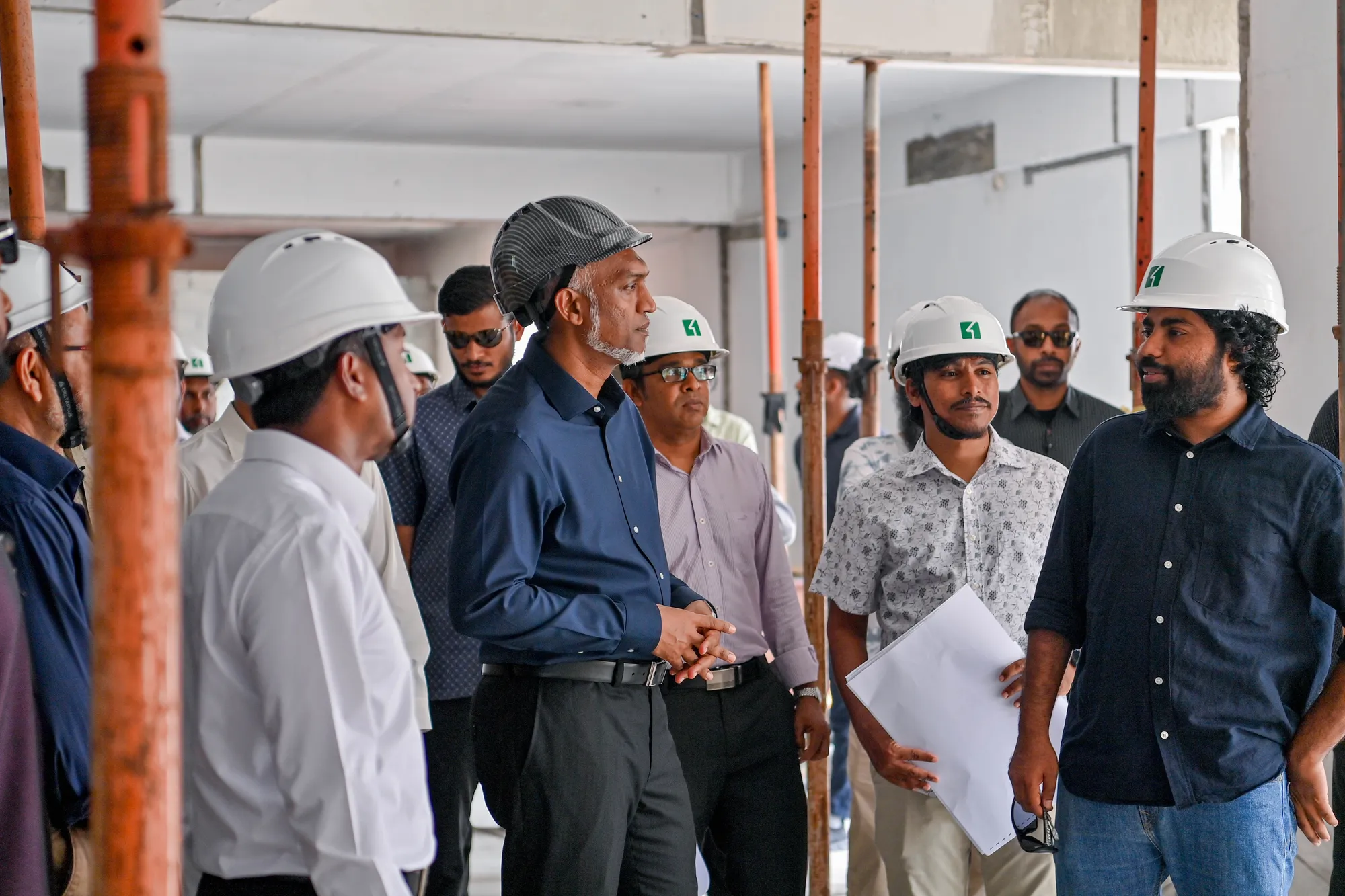 ކޯޓްތަކުގެ ޖާގައިގެ ދަތިކަމަށް ހައްލު ހޯދުމަށް ހަދަމުންދާ އިމާރާތް ރައީސް ބައްލަވާލެއްވުން