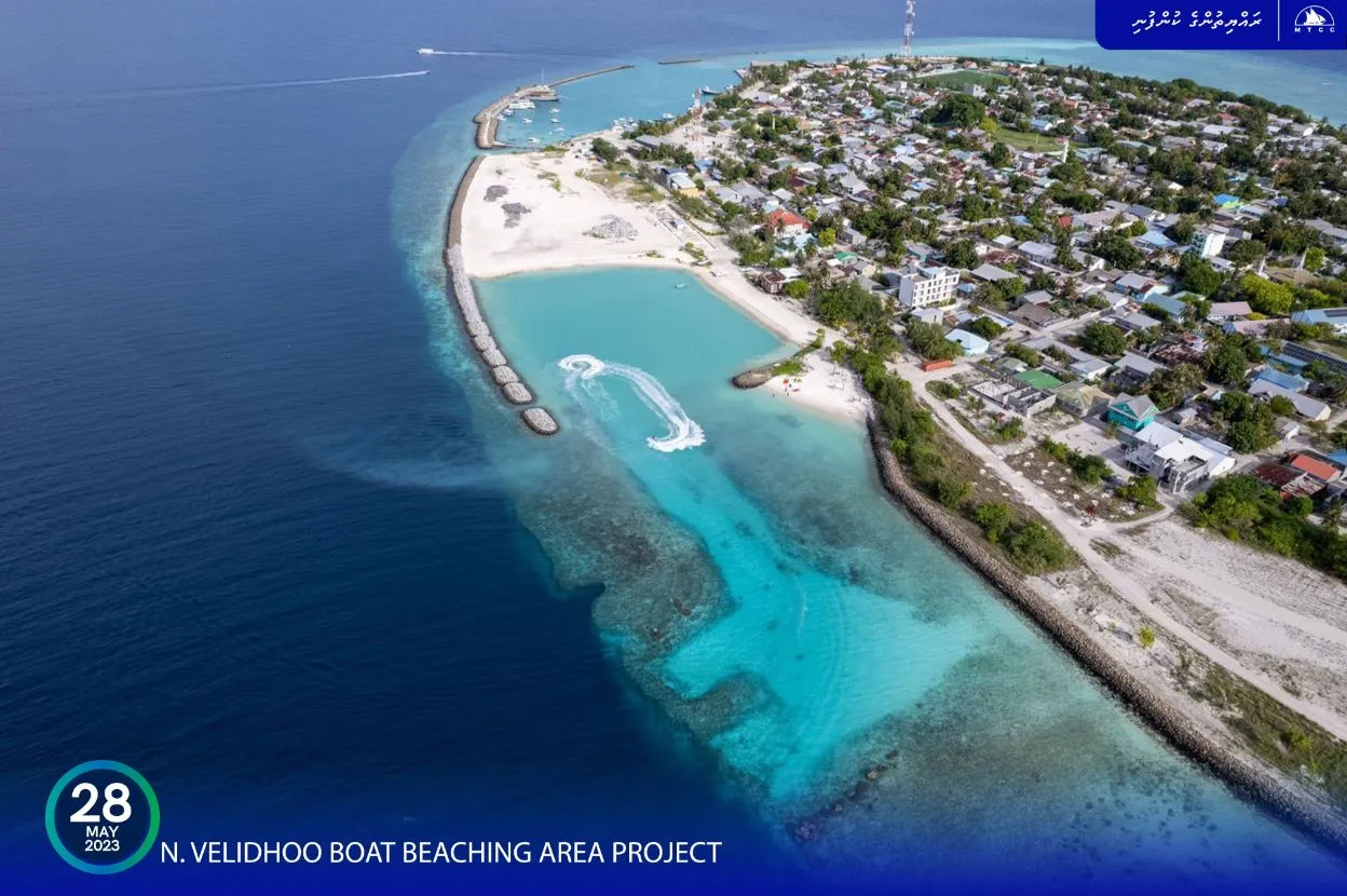 ނ. ވެލިދޫ ދޯނި އެހެލާ ސަރަޙައްދު ތަރައްޤީ ކުރުމުގެ މަޝްރޫޢުގެ މަސައްކަތް ނިމިއްޖެ