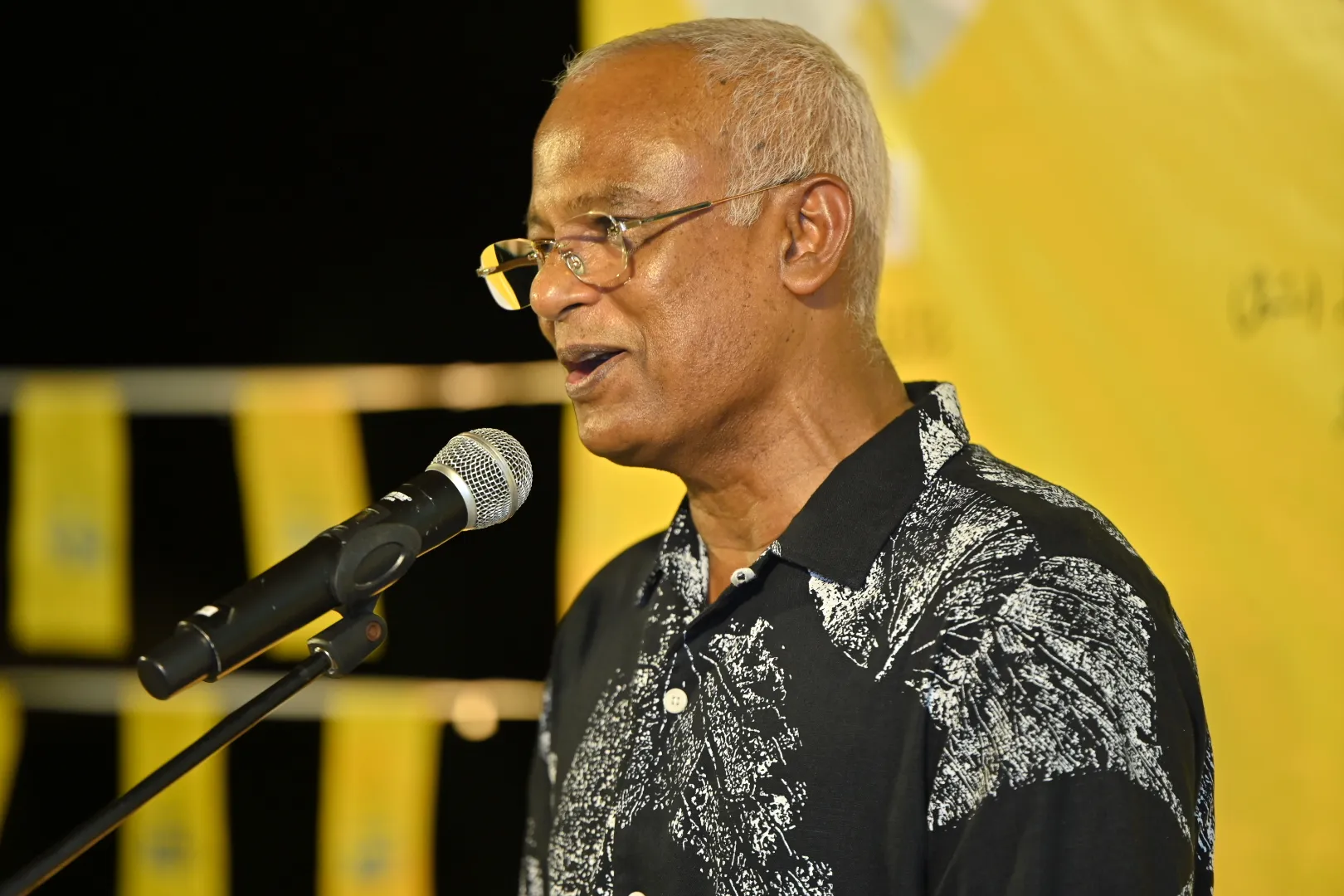 ކުރީގެ ރައީސް އިބްރާހީމް މުޙައްމަދު ޞާލިޙް: ފޮޓޯ/ އެމްޑީޕީ