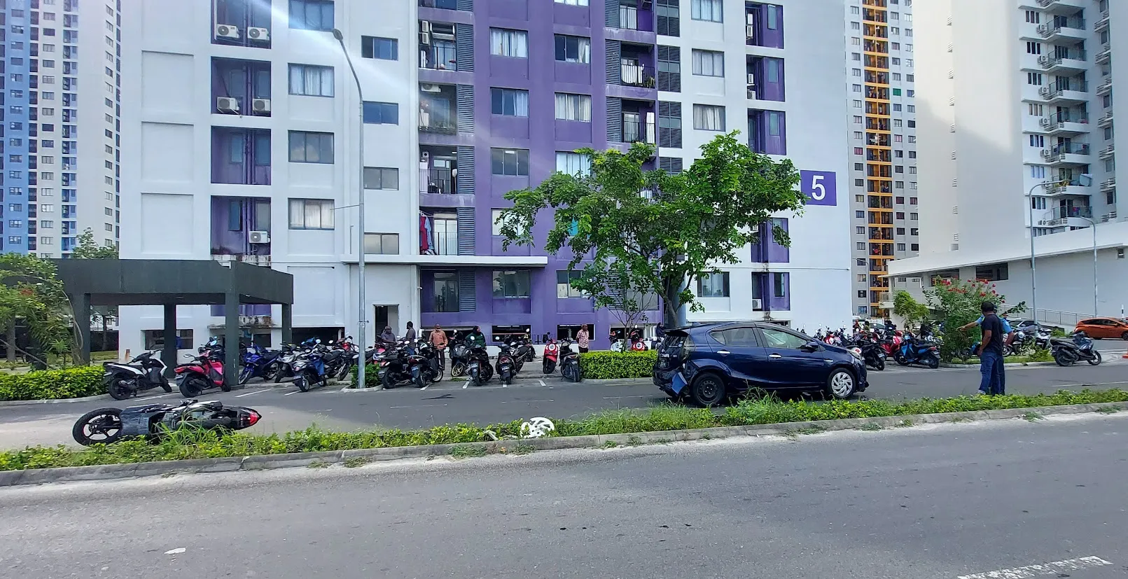 ހުޅުމާލެ ފޭސް 2 ގައި މީގެކުރިން ހިނގި އެކްސިޑެންޓެއް--- ފޮޓޯ: ވޮއިސް