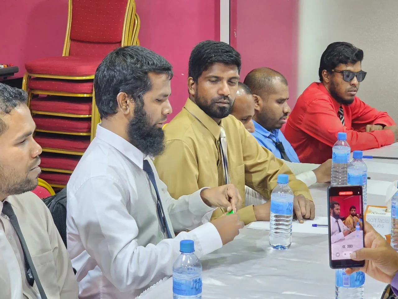 ބީވީއައިއެސްއެމްގެ މެމްބަރުން-- ފޮޓޯ: ބީވީއައިއެސްއެމް