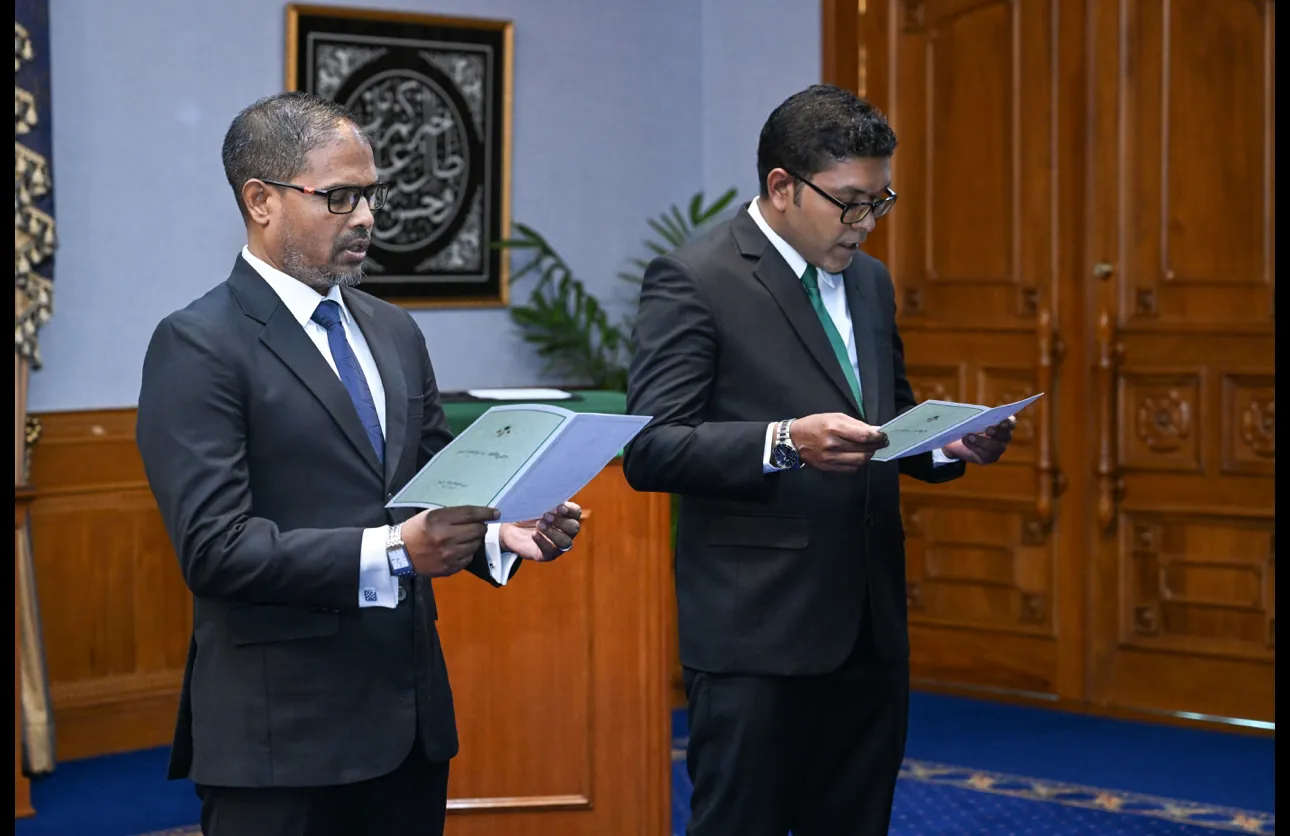 ސުޕްރީމް ކޯޓުގެ ފަނޑިޔާރުކަމުގެ މަޤާމަށް އަބްދުالله ހަމީދުއާއި ސަލީމް ޢައްޔަންކުރައްވައިފި
